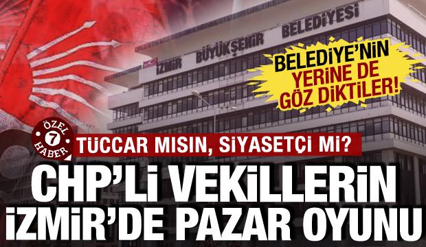 Belediye'nin pazar yerine de göz diktiler: CHP'li vekillerin rant oyunu