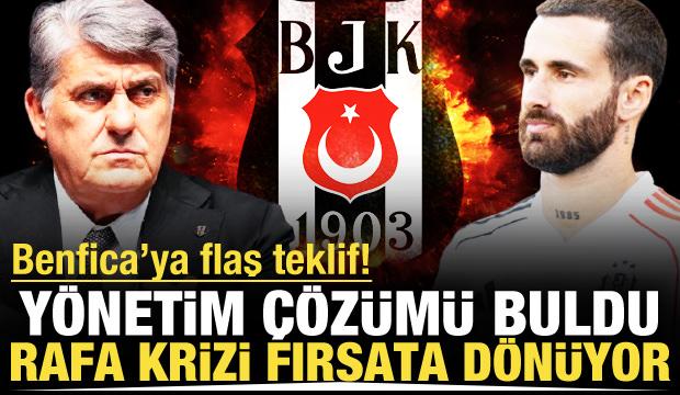 Beşiktaş yönetimi çözümü buldu! Rafa krizi fırsata dönüyor