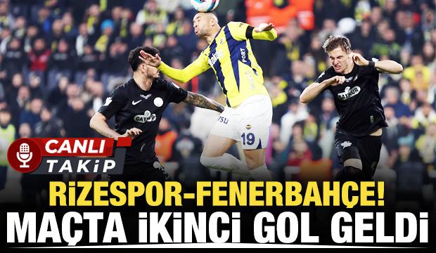 Çaykur Rizespor-Fenerbahçe! CANLI