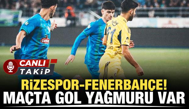 Çaykur Rizespor-Fenerbahçe! CANLI
