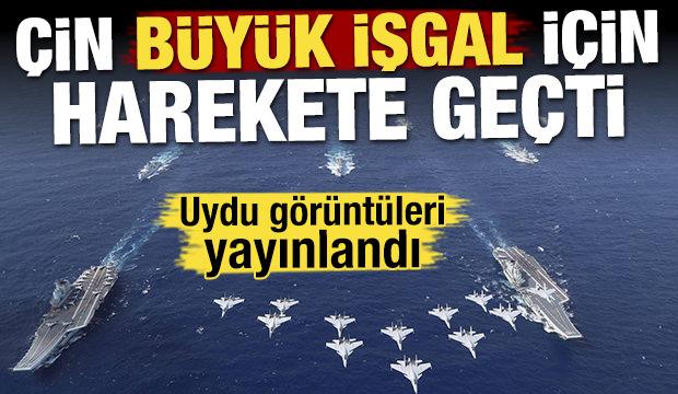 Çin büyük işgal için harekete geçti! Uydu görüntüleri yayınlandı