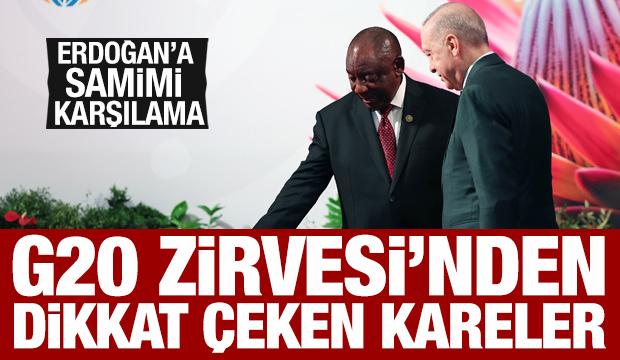 Cumhurbaşkanı Erdoğan, G20 Liderler Zirvesi için Güney Afrika'da