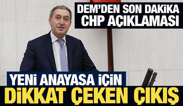 DEM'den son dakika CHP açıklaması!