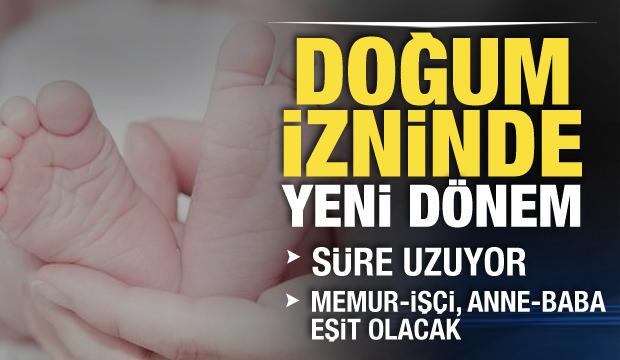 Doğum izninde yeni düzenleme: Süre uzuyor, ebeveynlere ortak hak geliyor