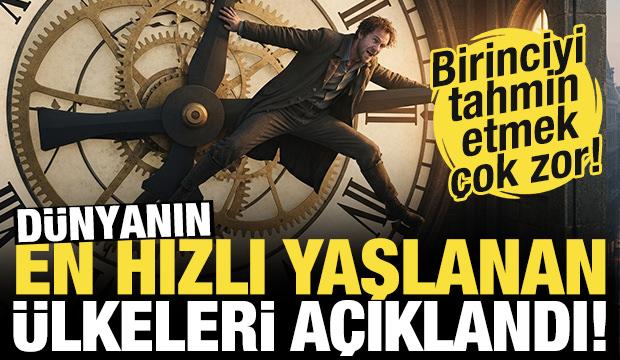 Dünyanın en hızlı yaşlanan ülkeleri açıklandı! İlk sıra herkesi şaşırttı...