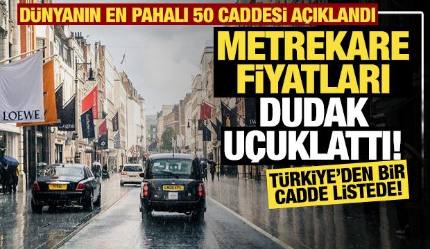 Dünyanın en pahalı 50 caddesi açıklandı: İşte yıllık metrekare fiyatları...