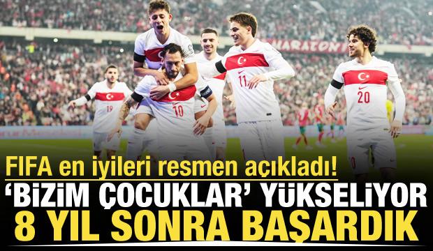 FIFA en iyileri açıkladı! A Milli Takım 8 yıl sonra bir ilki başardı