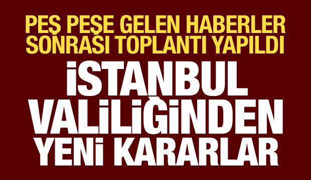 İstanbul Valiliği'nde gıda toplantısı: İşte alınan yeni kararlar