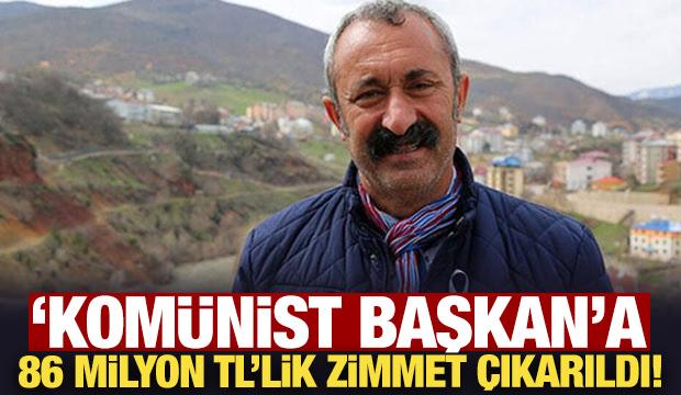 'Komünist başkan'a 86 milyon TL'lik zimmet!