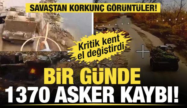 Kritik kent el değiştirdi: Bir günde 1370 asker kaybı!