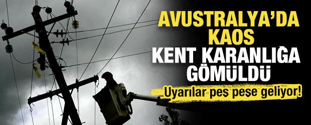 Kuzey Avustralya’da kaos: Kent karanlığa gömüldü, uyarılar peş peşe geliyor!