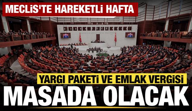 Meclis'te gündem tüm hafta yoğun olacak! Masada 2 önemli konu var