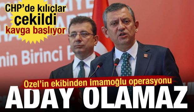 Özgür Özel cumhurbaşkanı adaylığını ilan etti! İmamoğlu rahatsız