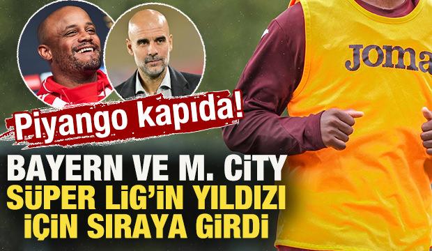Piyango kapıda! Bayern Münih ve Manchester City, Süper Lig'in yıldızı için sıraya girdi