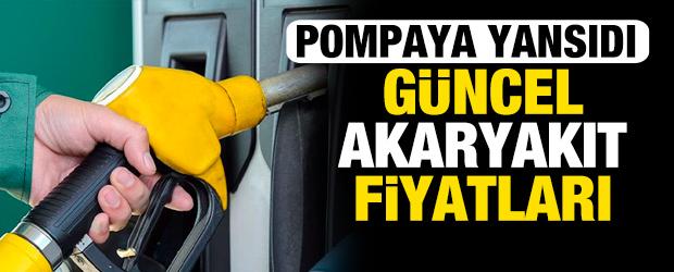 Pompaya yansıdı! İşte g&uuml;ncel akaryakıt fiyatları...