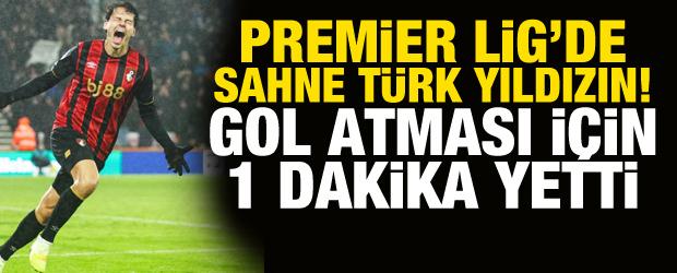 Premier Lig'de sahne milli yıldızın! Gol atması için 1 dakika yetti