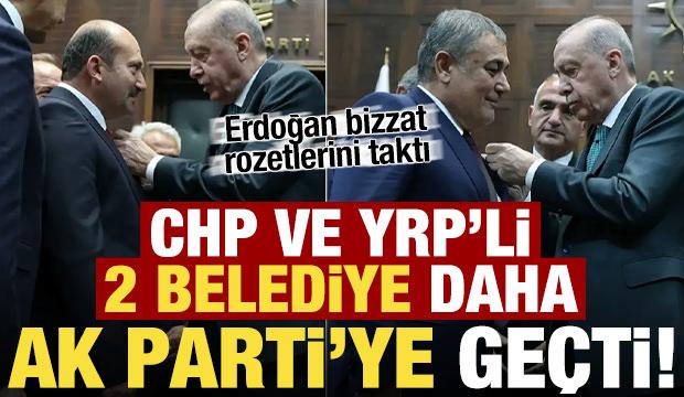 Son dakika: CHP'li ve Yeniden Refah Partili iki belediye daha AK Parti'ye geçti!