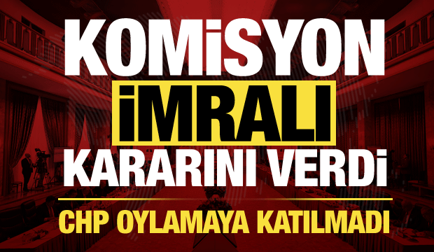 Son dakika: Oylama yapıldı! Komisyon oy çokluğuyla İmralı'ya gidiyor