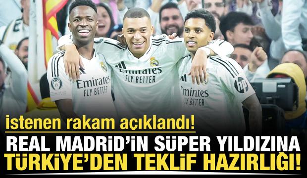 Süper Lig devi Real Madrid'in süper yıldızının peşinde! İstenen rakam açıklandı