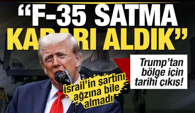 Trump kararını açıkladı: Suudi Arabistan'a F-35 satacağız