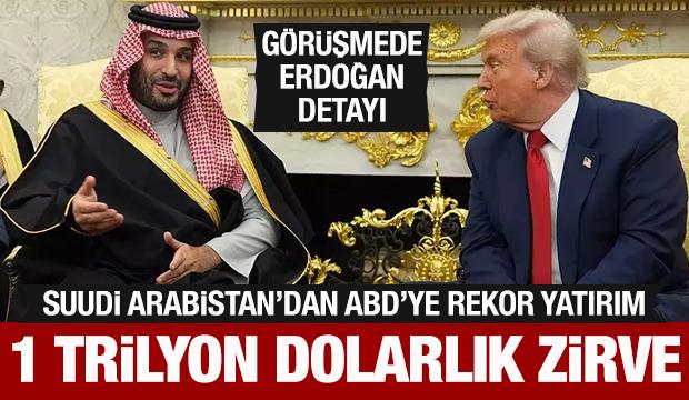 Trump ve Selman açıkladı: Suudi Arabistan'dan ABD'ye rekor yatırım