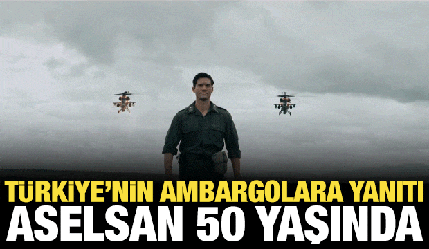 Türkiye'nin ambargolara yanıtı ASELSAN 50 yaşında!