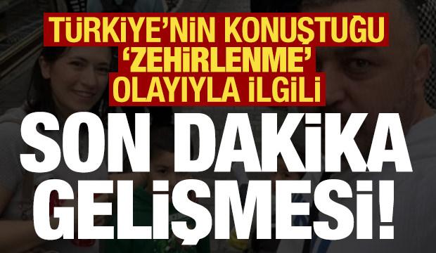 Türkiye'nin konuştuğu gıda zehirlenmesi olayıyla ilgili son dakika gelişmesi!