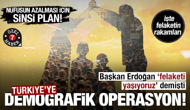 Veriler ortaya konuldu: Nüfusun azalması için sinsi plan! Demografik felaketin rakamları