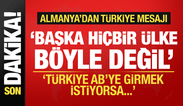 Alman bakan Wadephul'dan kritik Türkiye açıklaması: AB'ye girmek istiyorsa...