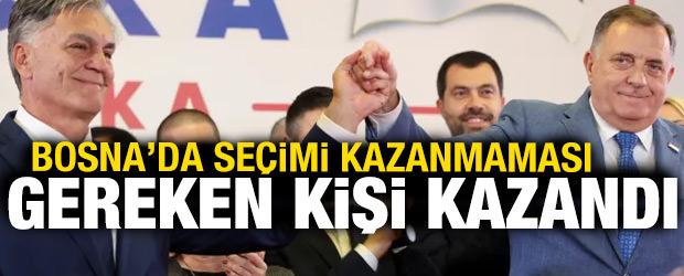 Bosna'da seçimi ayrılıkçı isim kazandı
