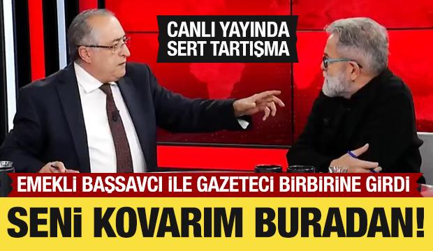 Canlı yayında sert tartışma: Seni kovarım buradan!
