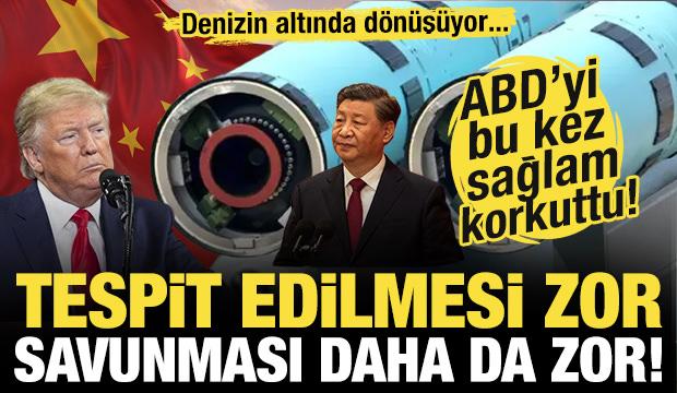 Çin'den ABD'yi korkutan hamle: Deniz altında hipersonik füzeye dönüşüyor!