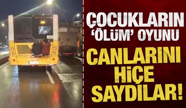 Çocukların 'ölüm' oyunu: Canlarını hiçe saydılar!