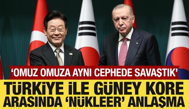 Cumhurbaşkanı Erdoğan ve Güney Koreli mevkidaşından ile ortak açıklama