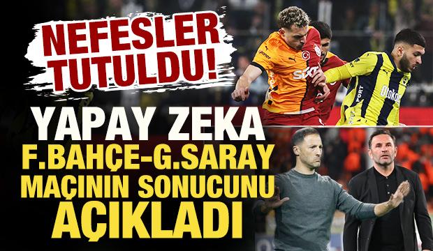 Dananın kuyruğu kopacak! Yapay zeka, Fenerbahçe-Galatasaray maçının sonucunu açıkladı