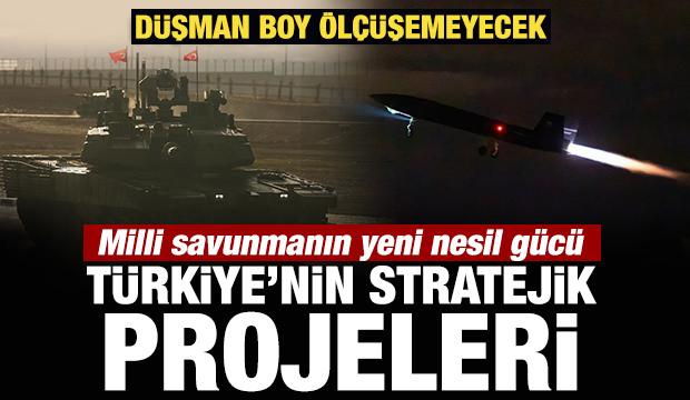 Düşman boy ölçüşemeyecek! Milli Savunmanın yeni nesil gücü!