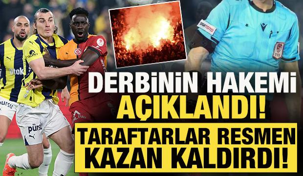 Fenerbahçe - Galatasaray maçının hakemi belli oldu! Taraftarlar isyan etti