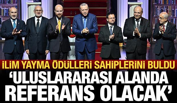 İlim Yayma Ödülleri sahiplerini buldu