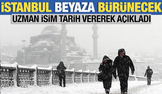 İstanbul beyaza bürünecek! Uzman isim açıkladı