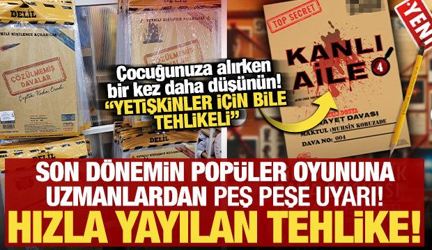 'Katil kim?' oyunlarında gizli tehlike: Korkunç cinayetleri, çocuklara satıyorlar!