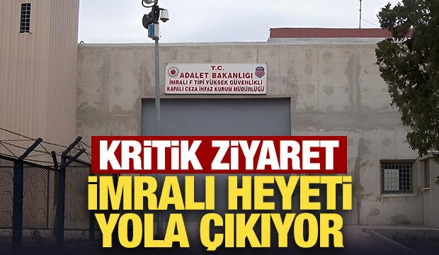 Kritik ziyaret: İmralı heyeti yola çıkıyor