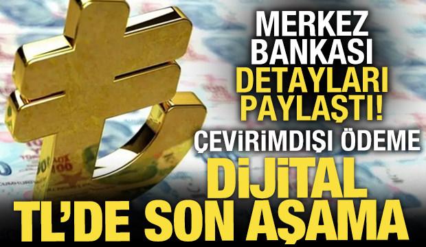 Merkez Bankası'ndan dijital TL açıklaması