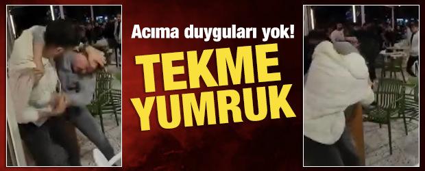 Mersin’de kafede 2 grup arasında tekme ve yumruklu kavga