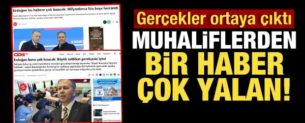 Muhaliflerden bir haber çok yalan!