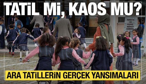 Okullarda ara tatil kaldırılmalı mı?