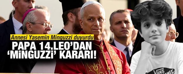 Papa 14'üncü Leo, Minguzzi ailesiyle görüşecek