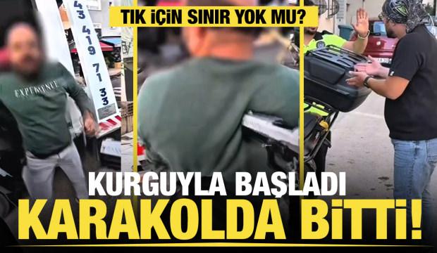 Polis kıyafeti giyip kurgu video çeken 2 şahıs gözaltına alındı