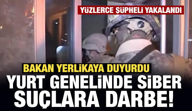 Siber suçlarla mücadelede 5 günde 346 şüpheli yakalandı