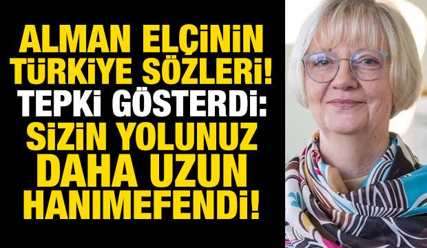 Sizin yolunuz daha uzun hanımefendi