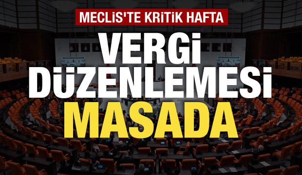 TBMM’de kritik hafta: Vergi düzenlemeleri ve bütçe görüşmeleri
